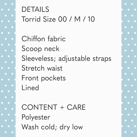 Torrid Geometric Print Chiffon Dress - Picture 7 of 7